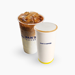 빽's 카페라떼